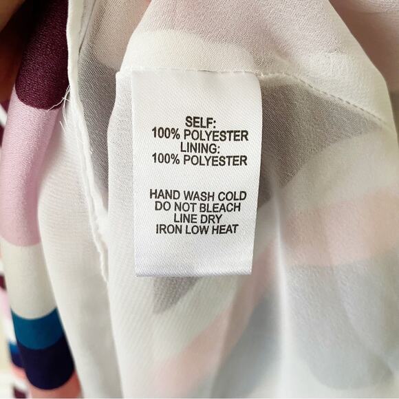 Lulu’s | Spreading Joy Striped Mini Skater Dress Pink Multi Medium - Picture 7 of 7